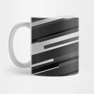 Black and White Stripes Mug